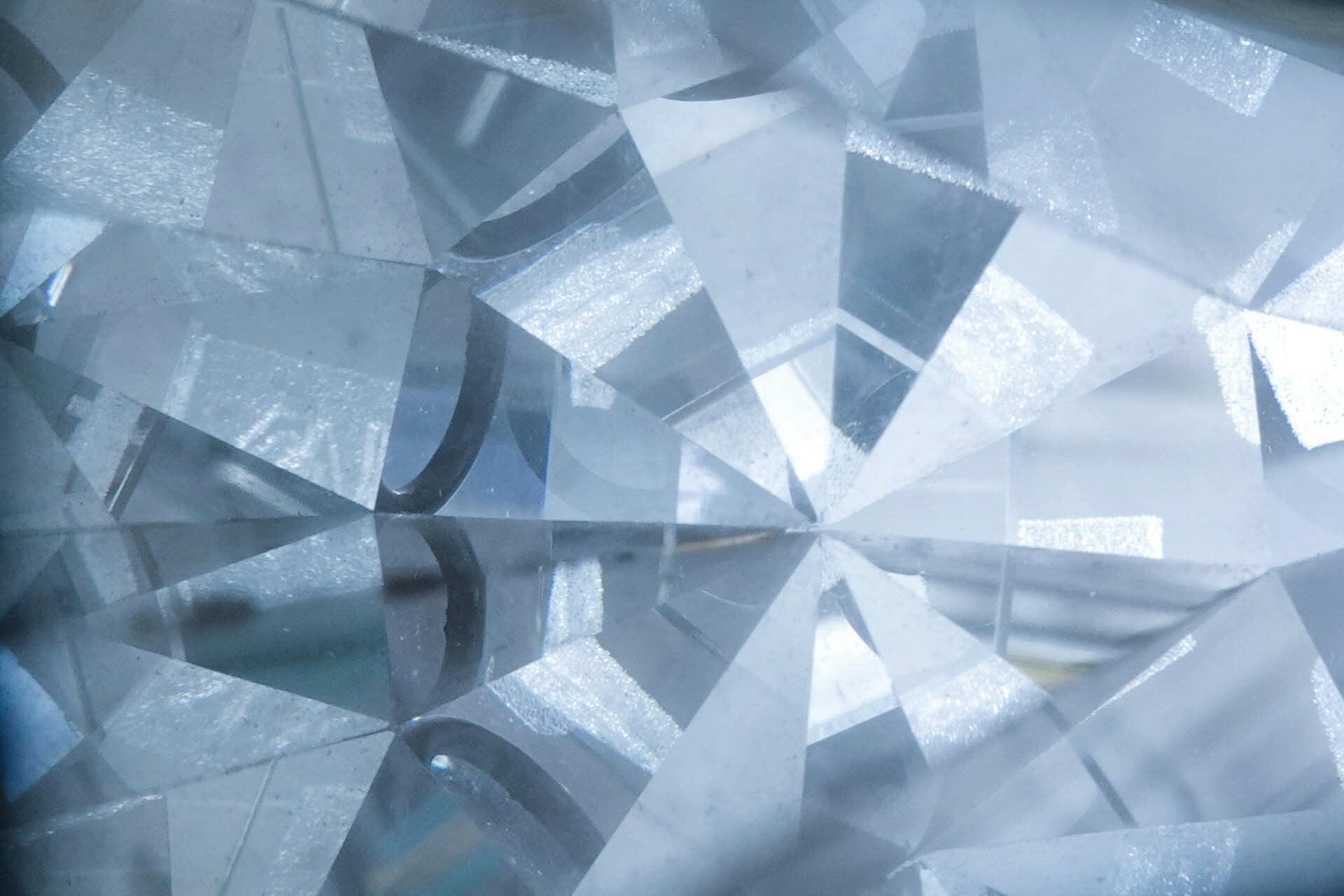 Abstrakte transparente geometrische Formen